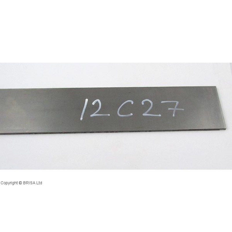 Plienas geležtėms Sandvik 12C27 4x50x500 mm Plienas geležtėms Sandvik 12C27 4x50x500 mm