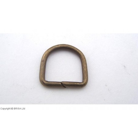 D formos žiedas Antique-17 mm/10pc