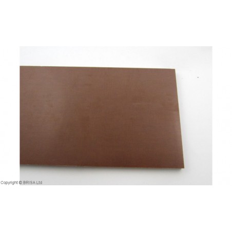Medvilnės pluoštinys (Micarta) Brown Linen Large