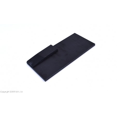 Medvilnės pluoštinys (Micarta) Jet Black large