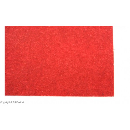 Vulkanizuota fibra 1 mm raudona