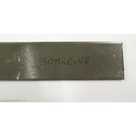 Plienas geležtėms 90MnCrV8 (O2) 4x45x250mm