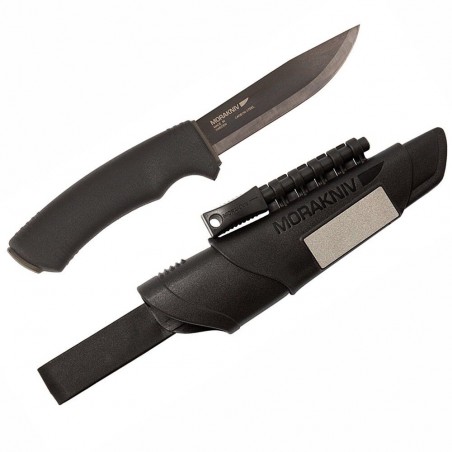 MORA Bushcraft Survival BlackBlade™anglinio plieno peilis